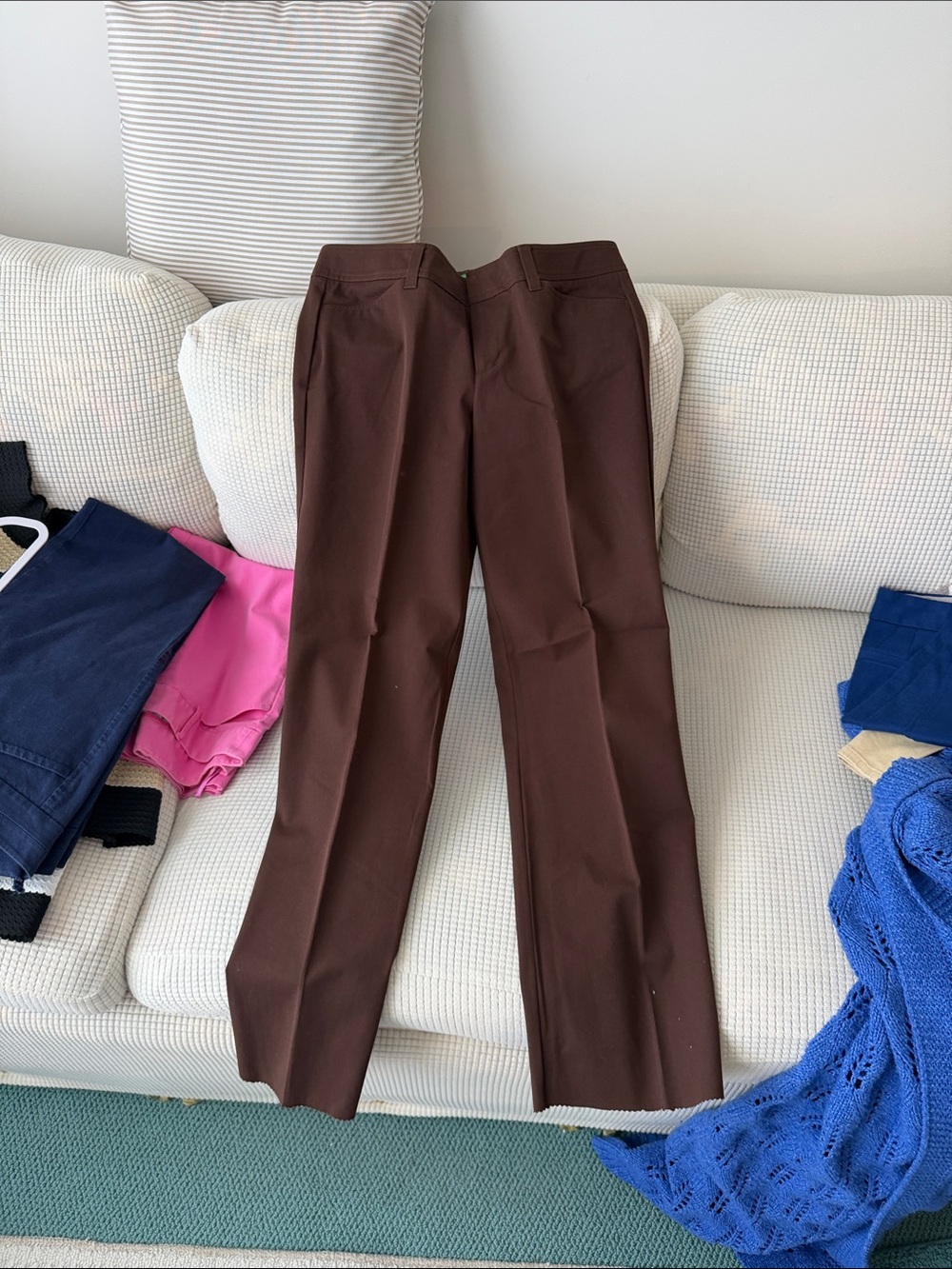 Lilly Pulitzer Men's Brown Dress Pants — Straight Leg
